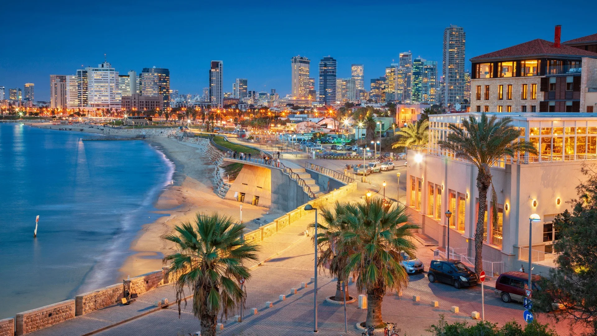Tel Aviv à noite