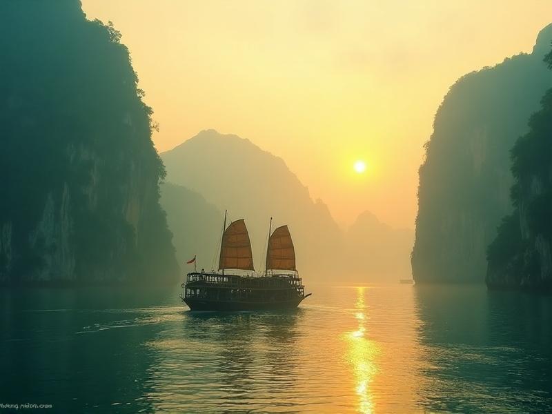 Baía de Halong no Vietnã