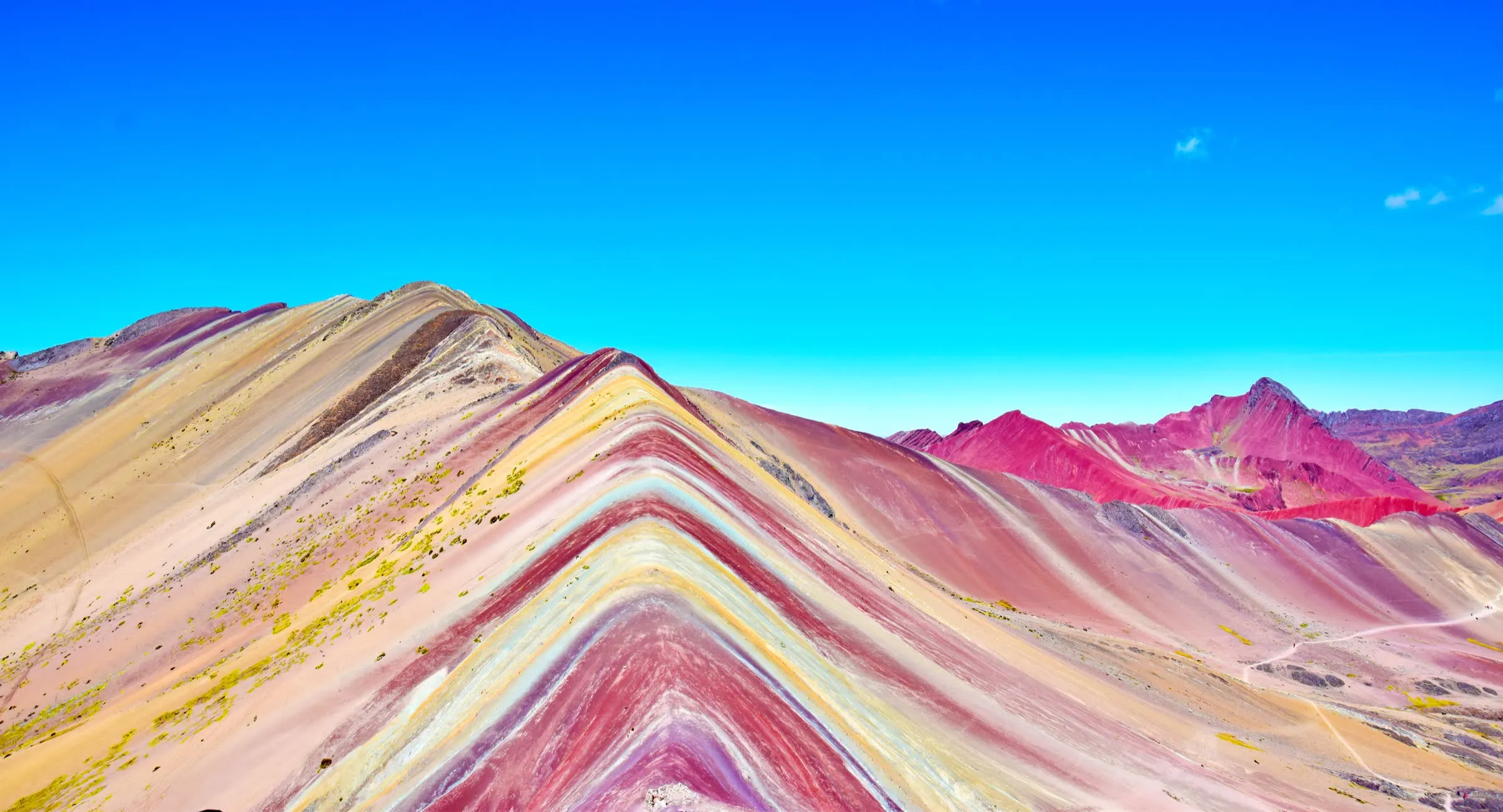 Montanha Colorida (Vinicunca), nos Andes peruanos